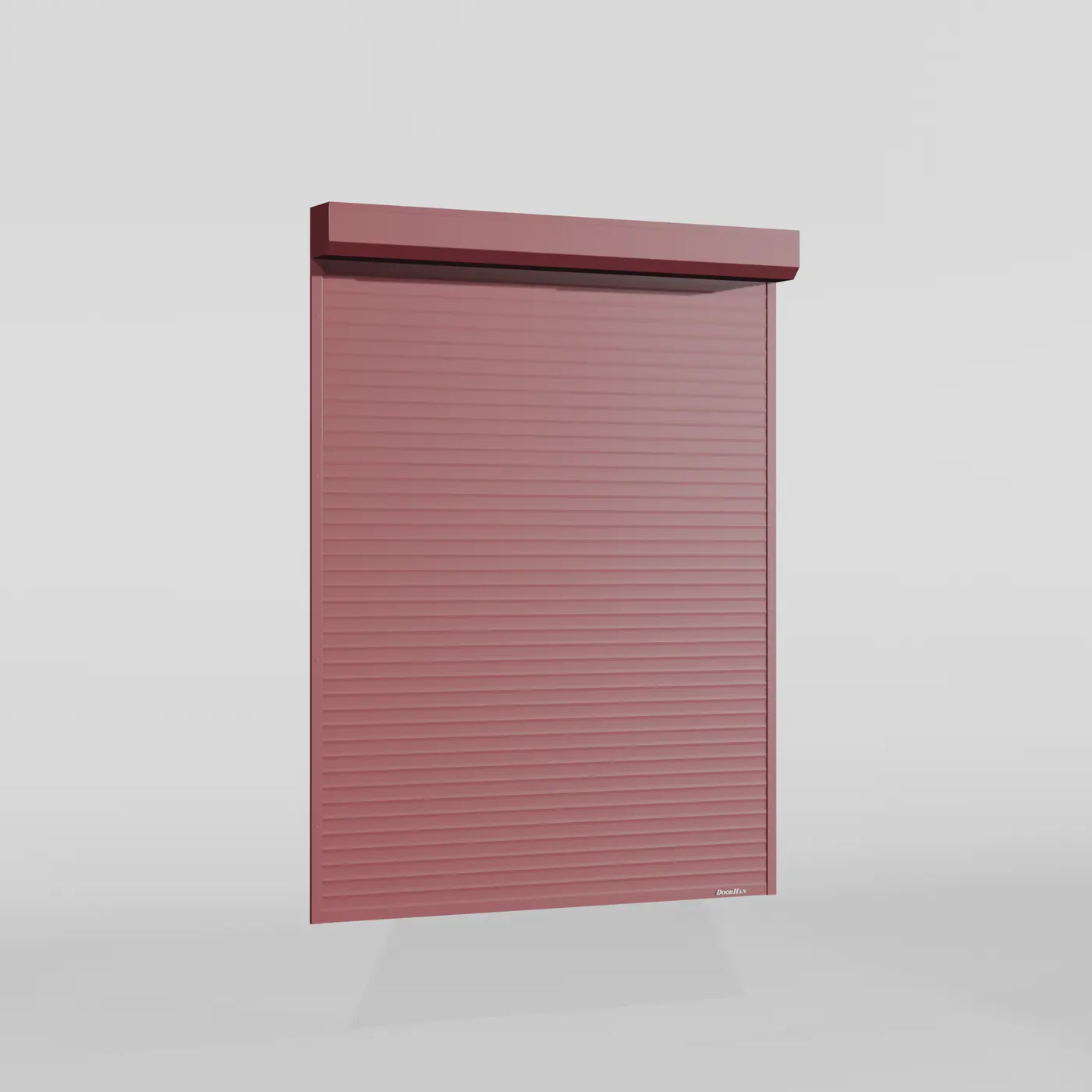 Рольставни DoorHan 2200х2000 цвета RAL 3005 (бордовый) взломостойкие с автоматикой